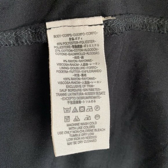 Free People Miss Molly Plaid Mini Dress Black Gray Tunic Size 2 - Picture 6 of 6